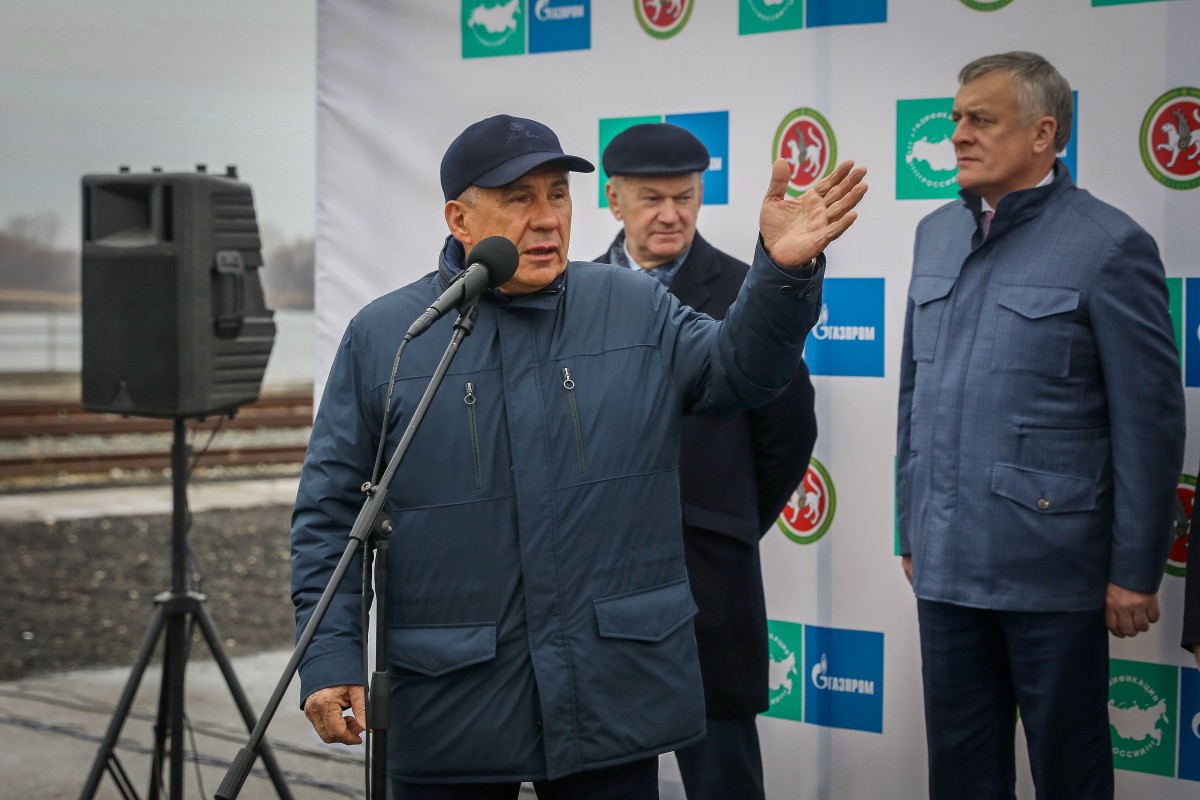 В Зеленодольском районе состоялась символическая сварка первого стыка